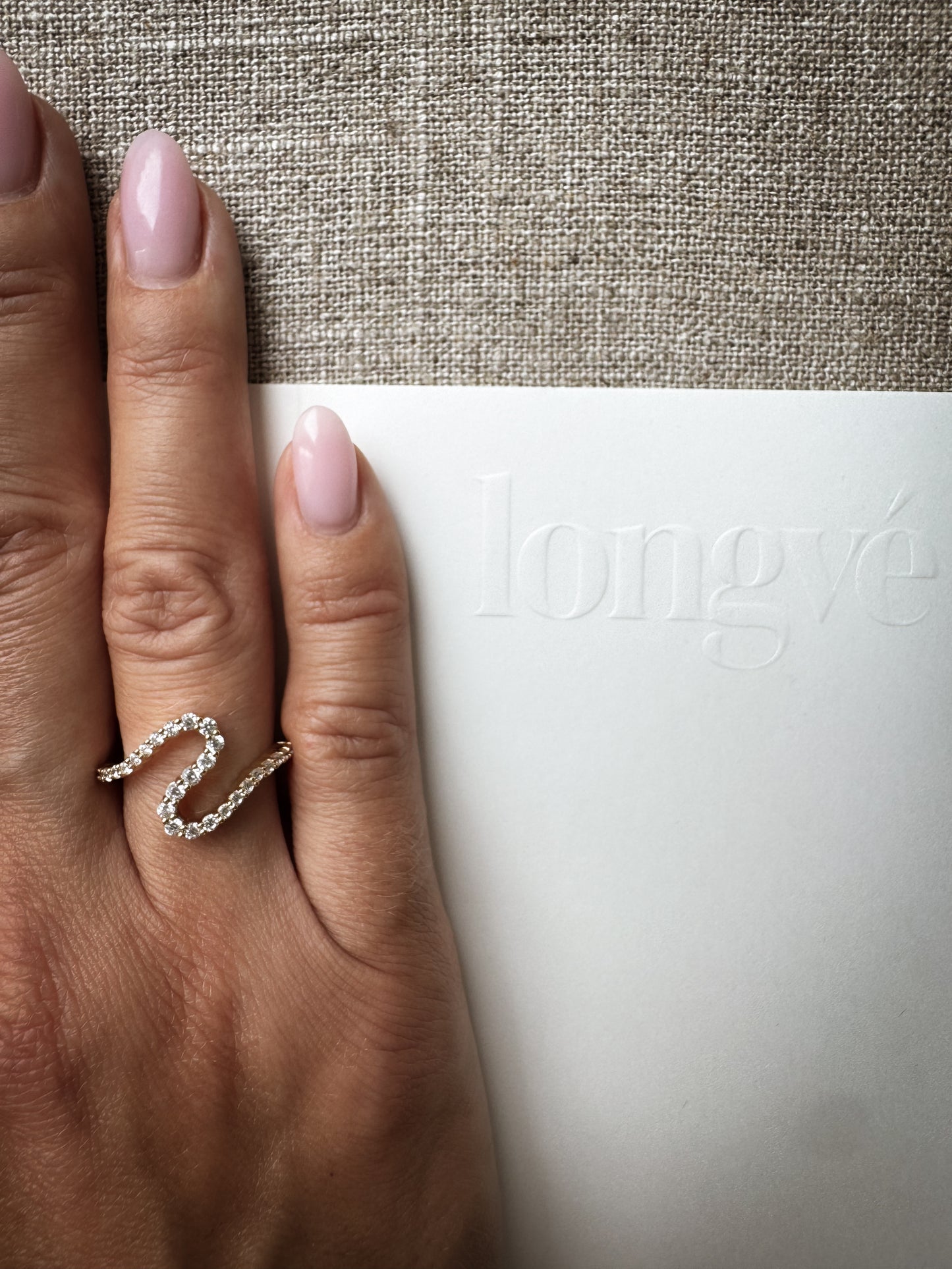 Snail diamond ring 14K Gold (0.51 ct.)