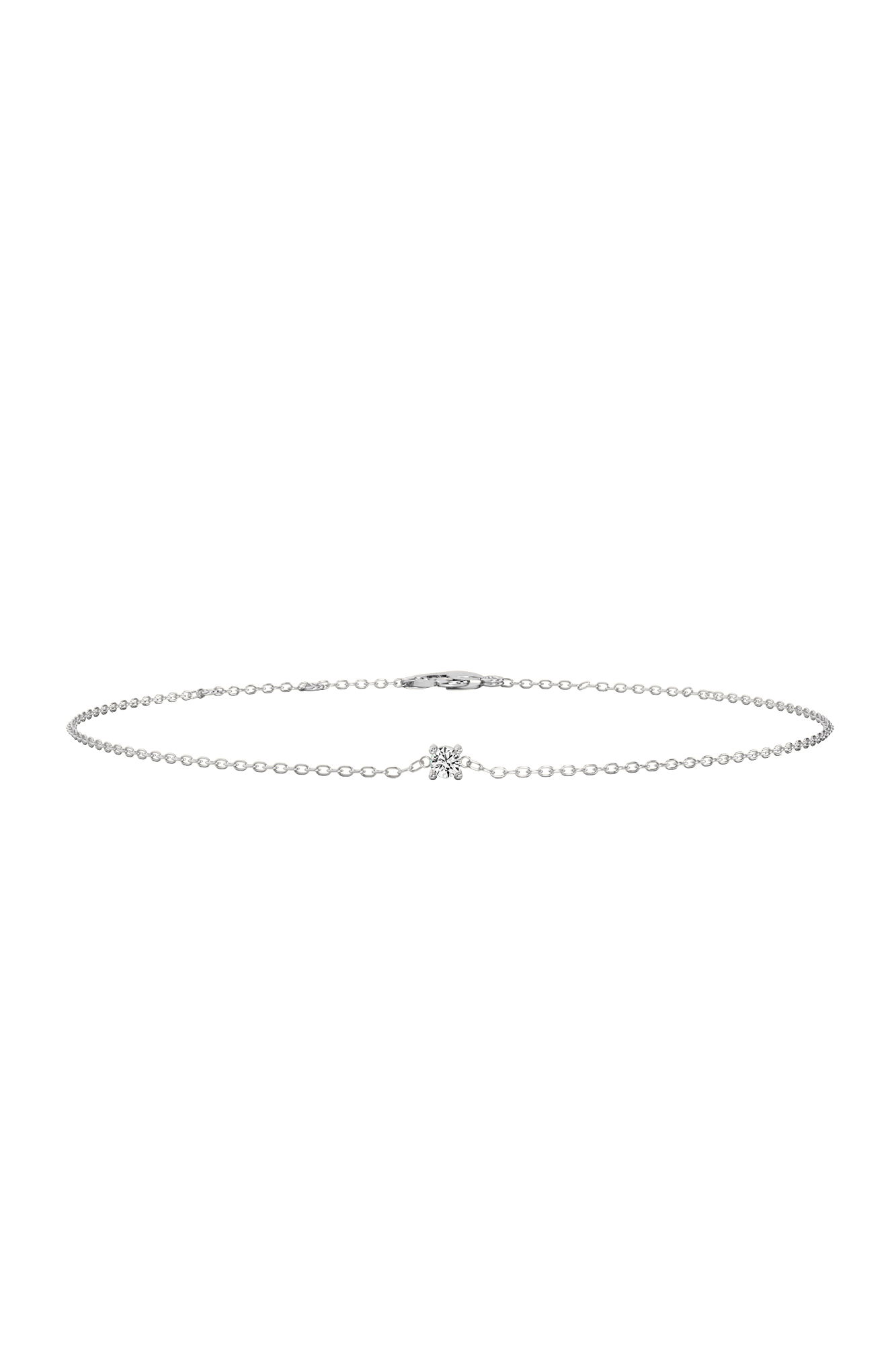 Prong Diamond Bracelet 14K Gold (0.03 ct.)