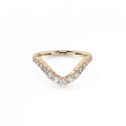 Valley diamond ring 14K Gold (0.57 ct.)