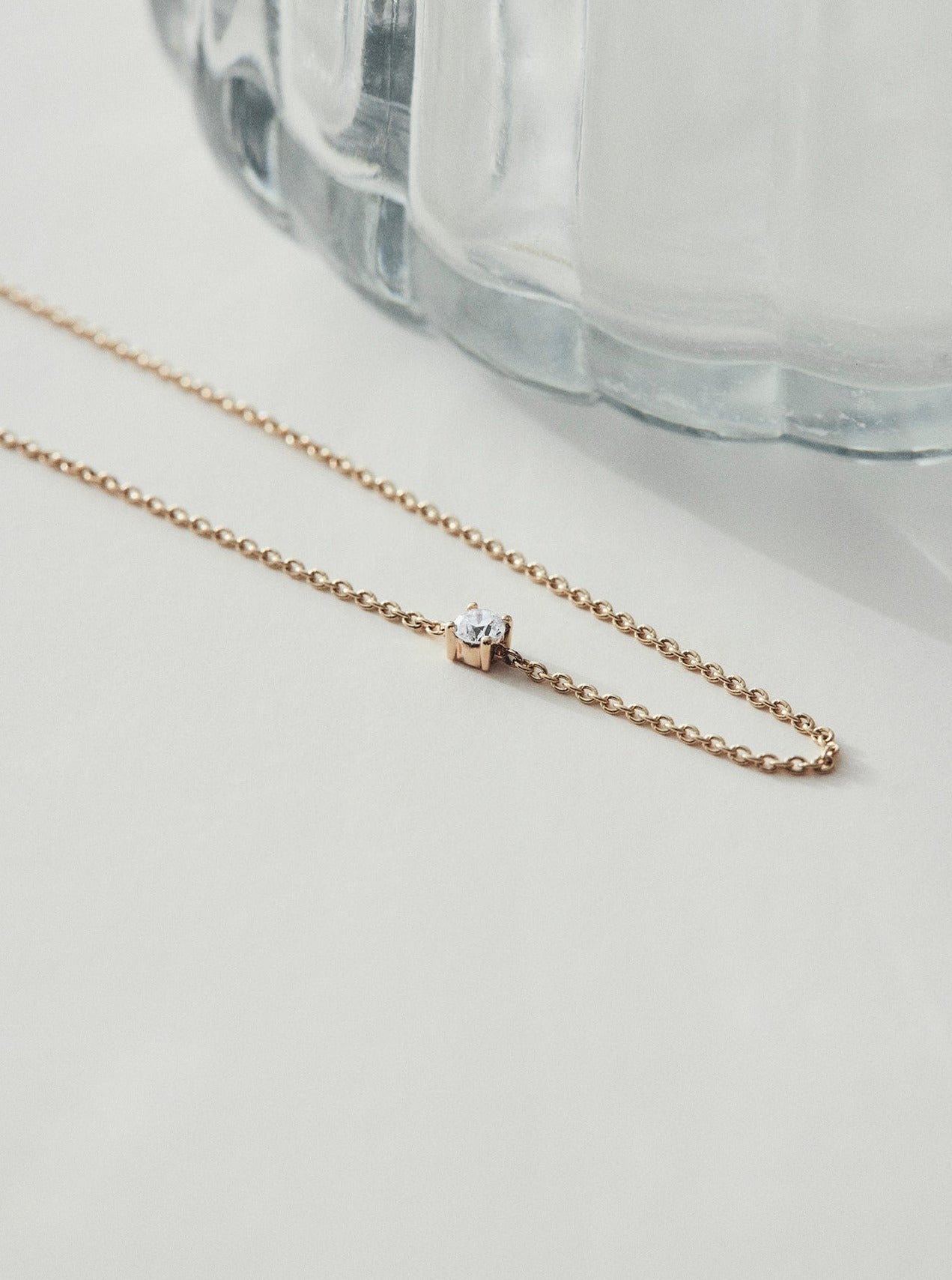 Prong Diamond Bracelet 14K Gold (0.03 ct.)