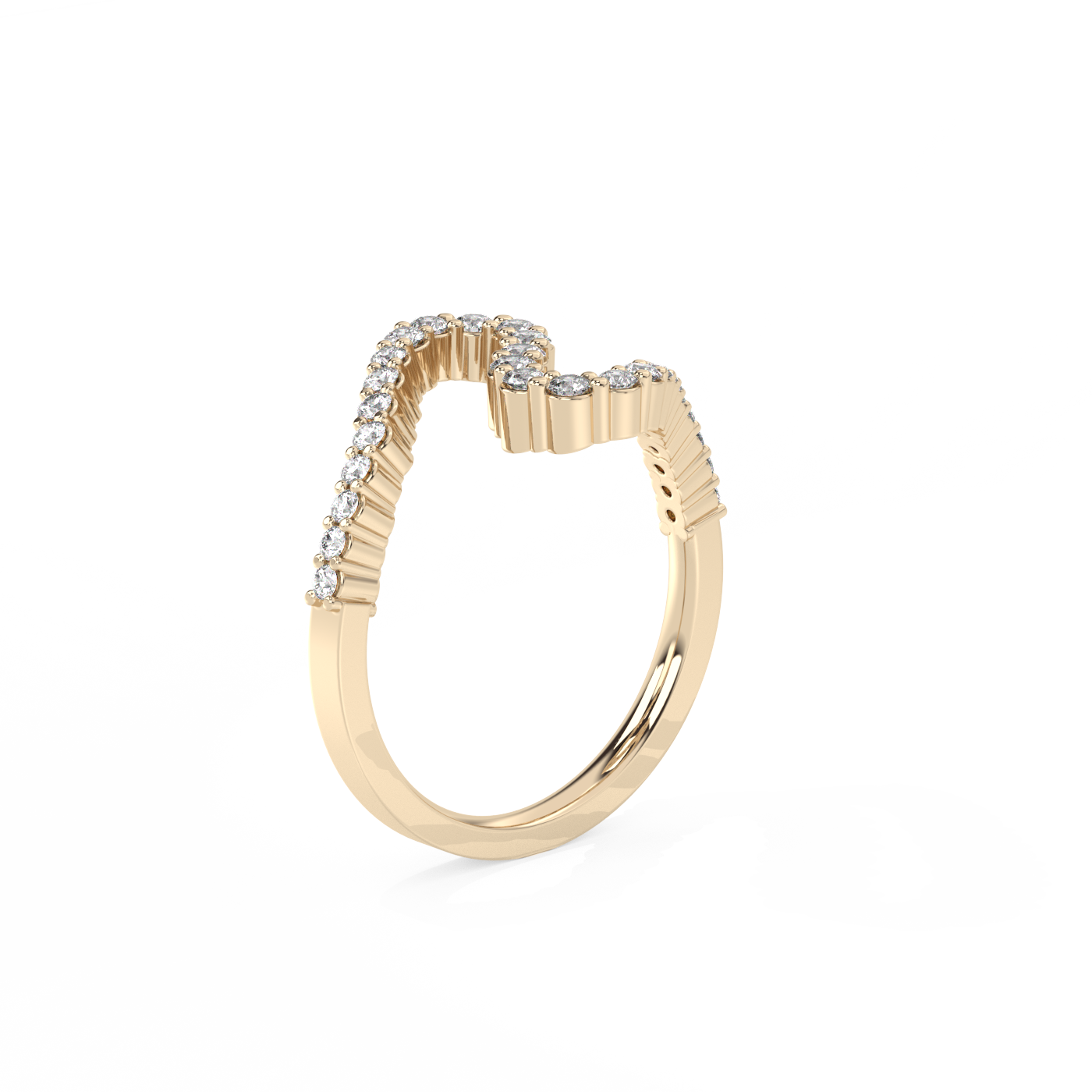 Snail diamond ring 14K Gold (0.51 ct.)