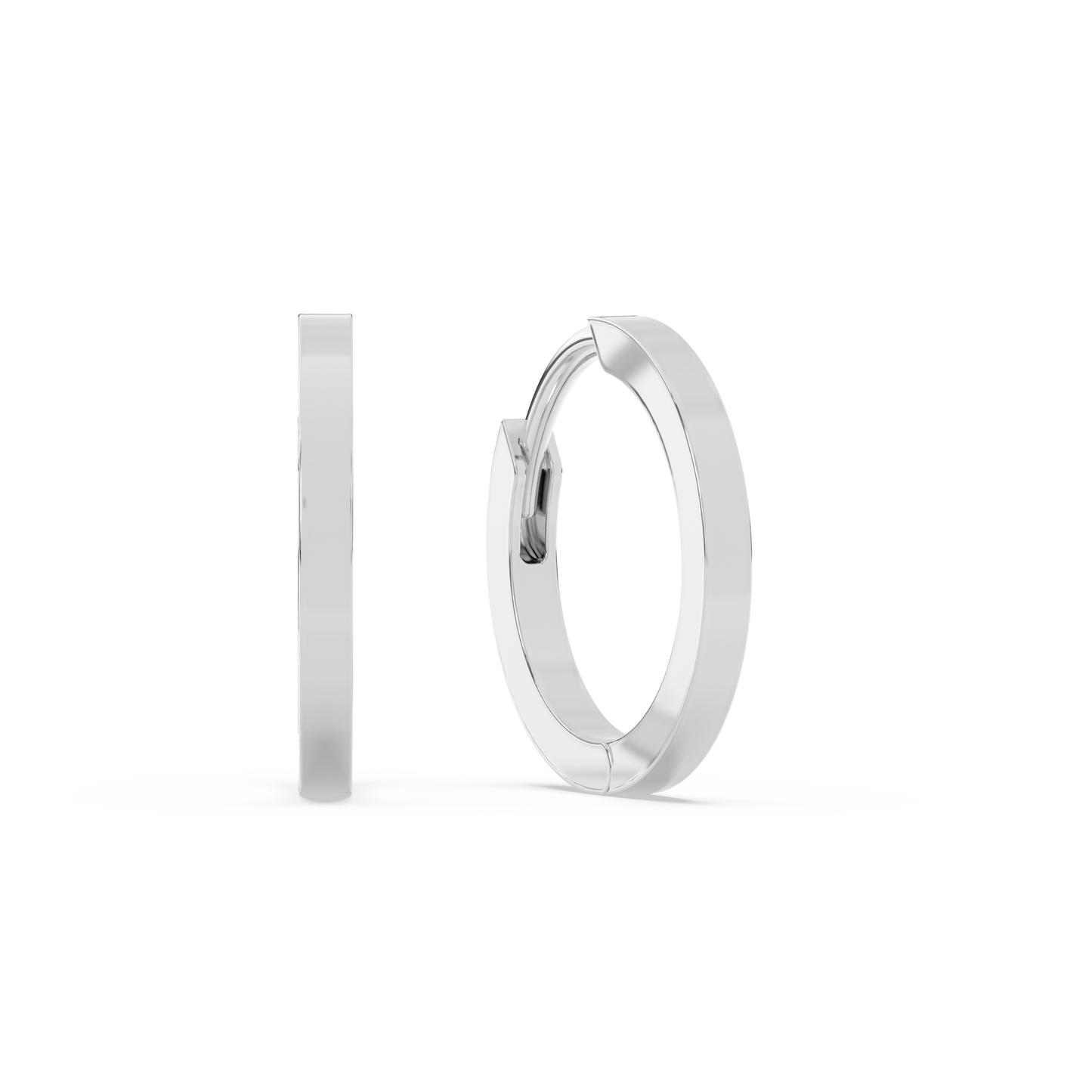 Small Huggies 14K Gold | Single