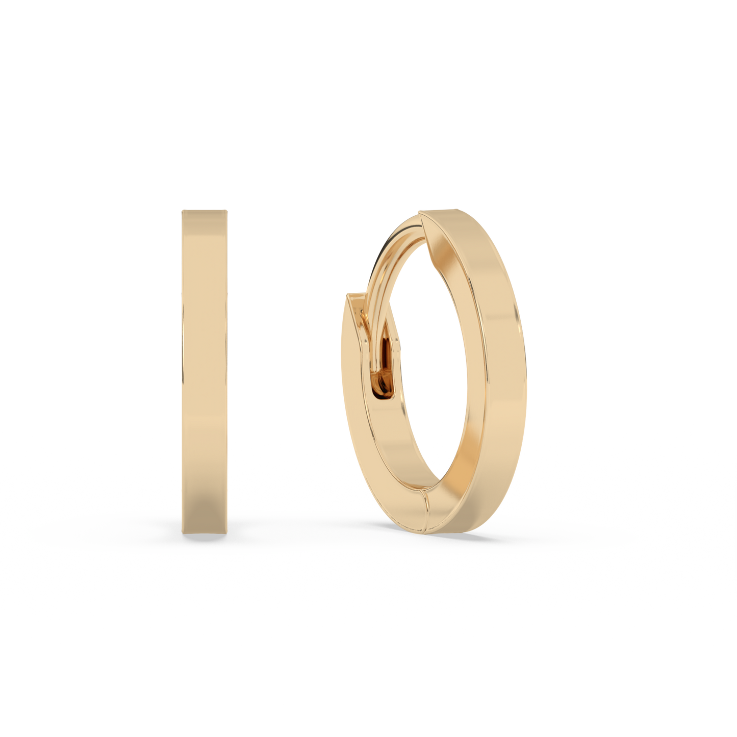 Tiny Huggies 14K Gold | Single