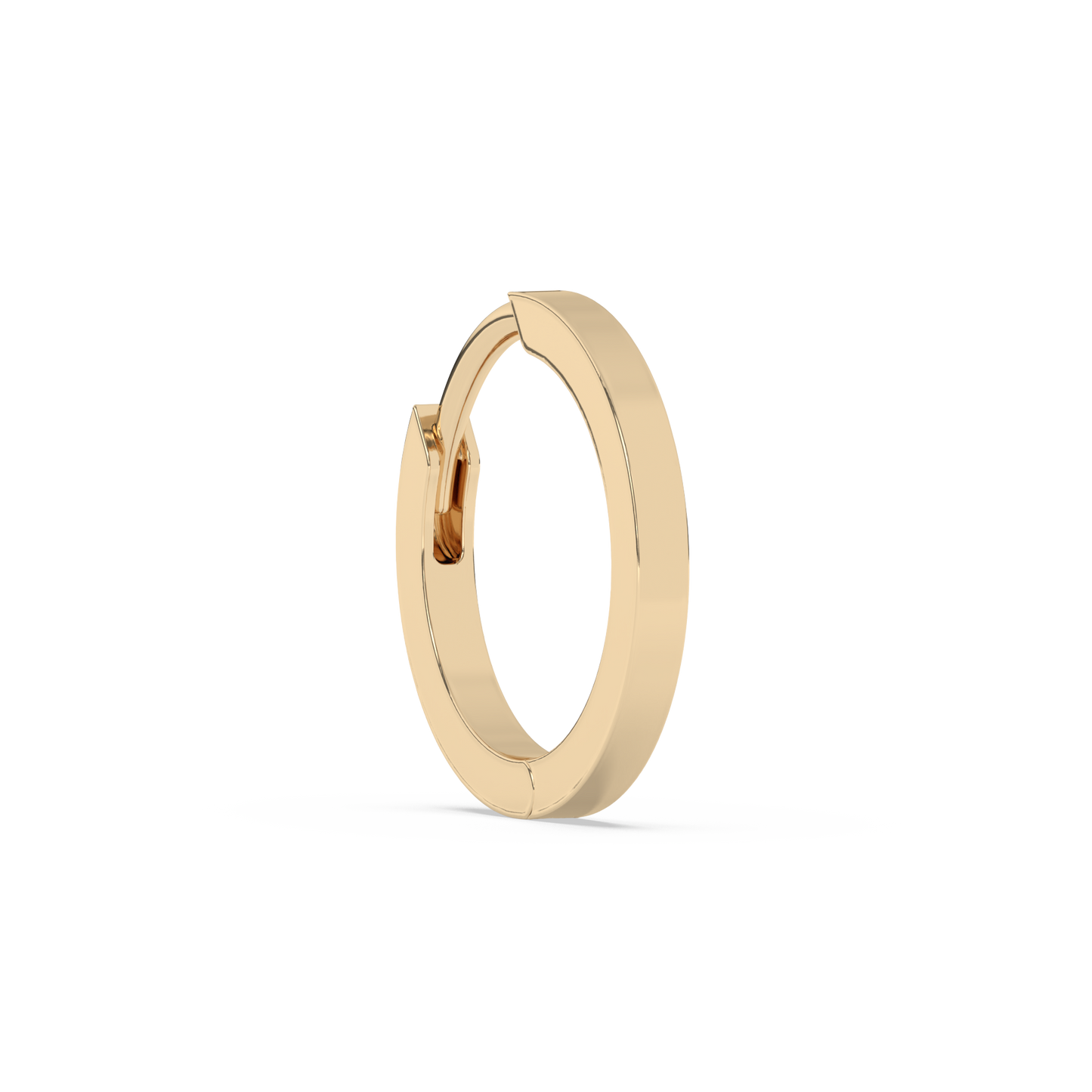 Small Huggies 14K Gold | Single