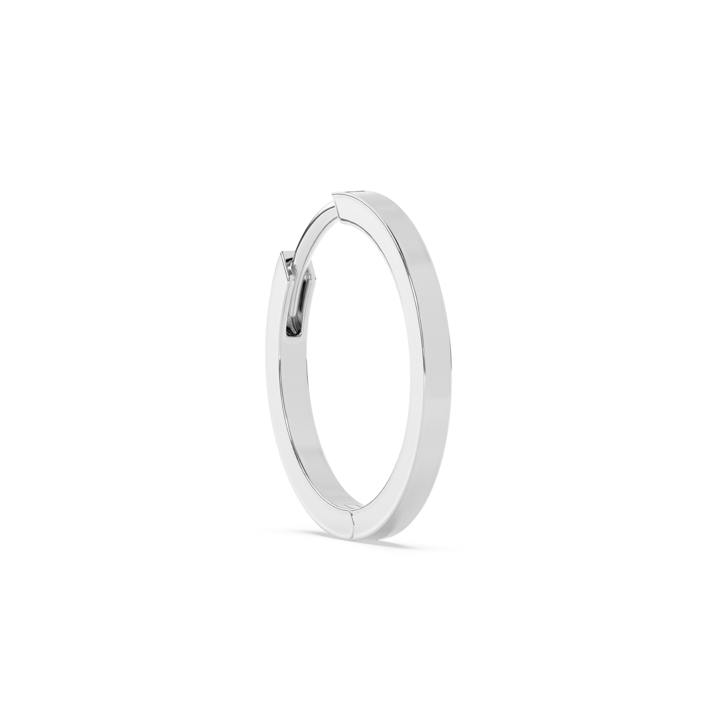 Medium Huggies 14K Gold | Single