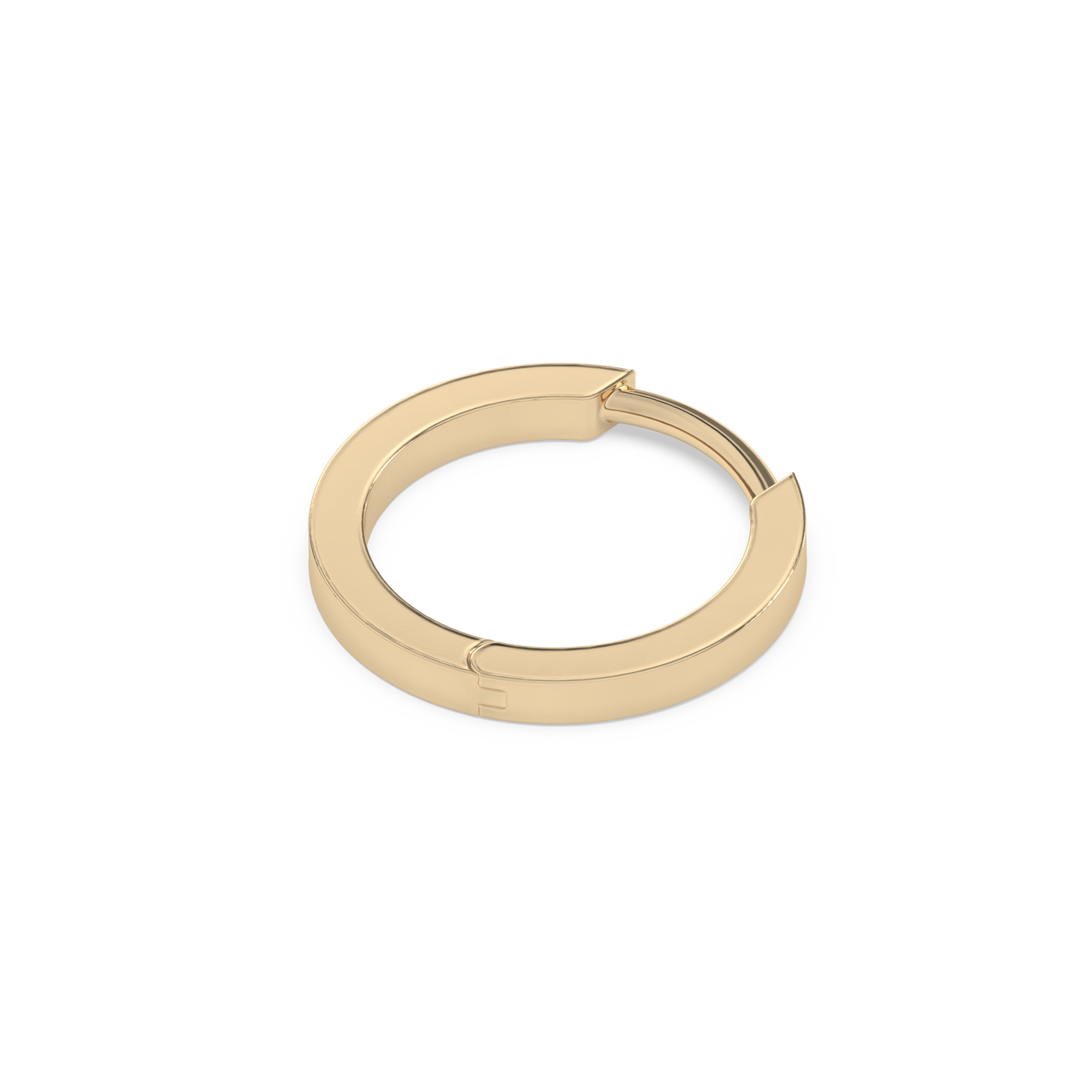 Small Huggies 14K Gold | Single