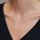 Prong Lab-grown Diamond Necklace - 14K Yellow Gold (1.0 ct.)
