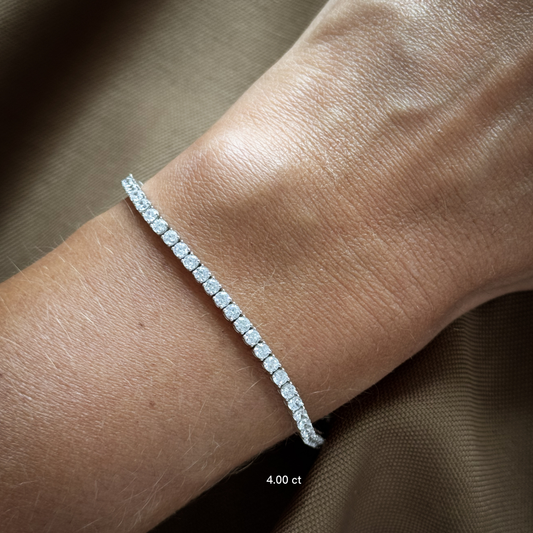 Tennis Bracelet 14K Gold (4 ct.)