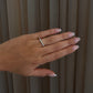 Medium Round Prong Eternity Lab-grown Diamond Ring - 14K White Gold (0.65 ct.)