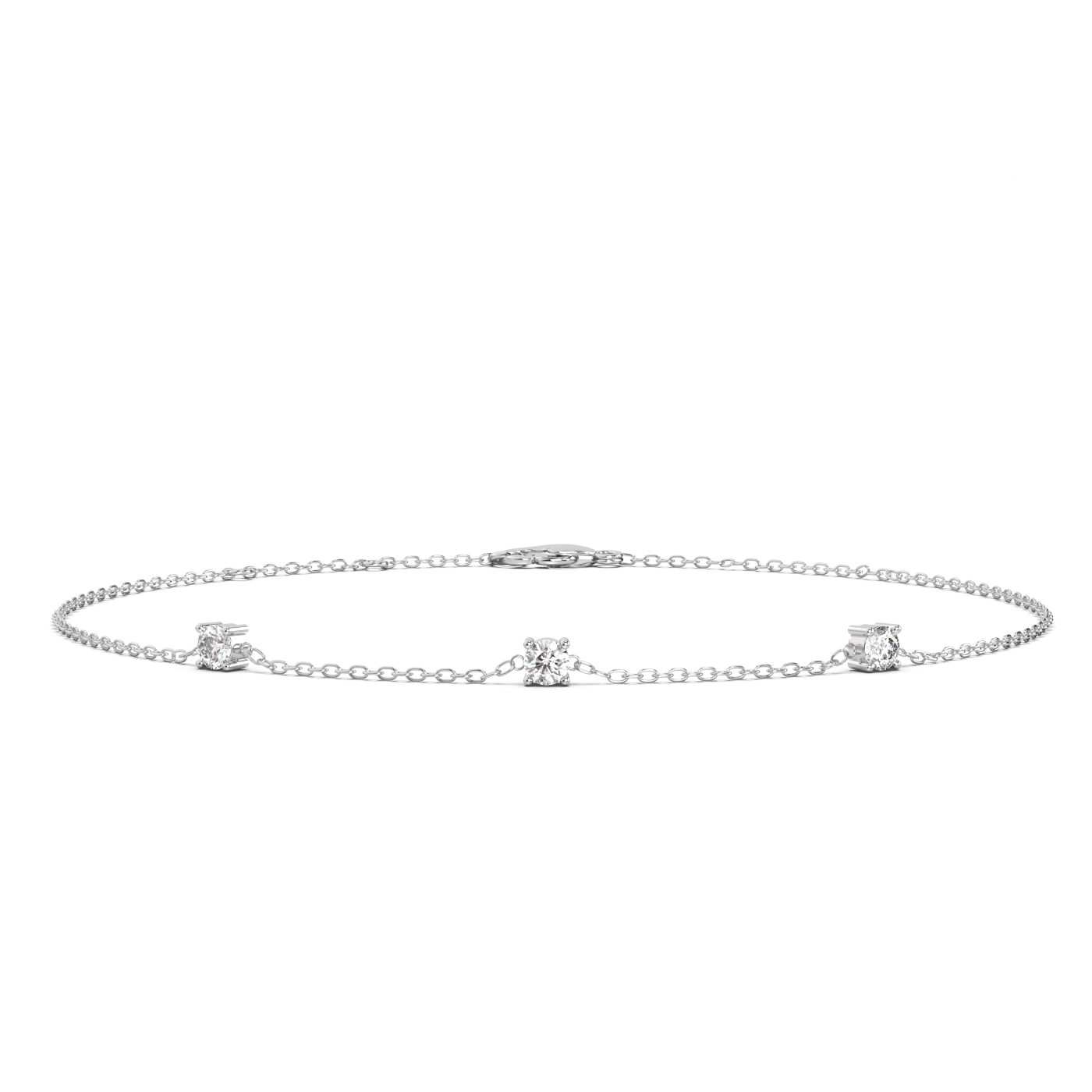 Prong Lab-grown Diamond Bracelet (0.18 ct.) 14K Gold