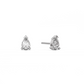 Medium pear cut diamond stud 14K Gold (0.20 ct.) | Single