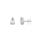 Medium pear cut diamond stud 14K Gold (0.20 ct.) | Single