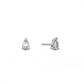 Small pear cut diamond stud 14K Gold (0.10 ct.) | Single