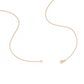 Prong Lab-grown Diamond Necklace - 14K Yellow Gold (2 ct.)
