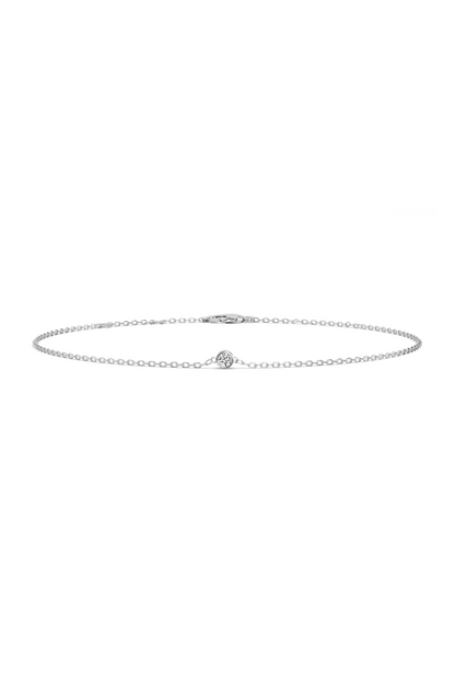 Bezel Diamond Bracelet 14K Gold (0.03 ct.)