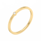 Diamond Solitaire Bezel Ring Tiny (0.02 ct.)