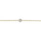 Bezel Diamond Bracelet (0.03 ct.) 14K Gold