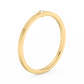 Diamond Solitaire Bezel Ring Tiny (0.02 ct.)