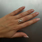 Bold Snake Solitaire Lab-grown Diamond Ring - 14K Yellow Gold (1.02 ct.)