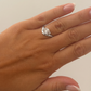 Bold Pear Lab-grown Diamond Ring - 14K White Gold (0.70 ct.)