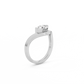 Bold Pear Lab-grown Diamond Ring - 14K White Gold (0.70 ct.)
