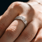 Bold Statement Ribbed Diamond Ring - 14K White Gold (0.81 ct.)