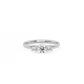 Petite Trilogy Diamond Ring - 14K White Gold (0.6 ct.)