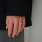 Petite Trilogy Diamond Ring - 14K White Gold (0.6 ct.)