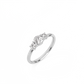 Petite Trilogy Diamond Ring - 14K White Gold (0.6 ct.)