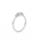 Petite Trilogy Diamond Ring - 14K White Gold (0.6 ct.)