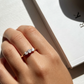 Petite Trilogy Lab-grown Diamond Ring - 14K Yellow Gold (0.6 ct.)