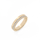 Eternity Double Diamond Ring - 14K Yellow Gold (0.4 ct.)