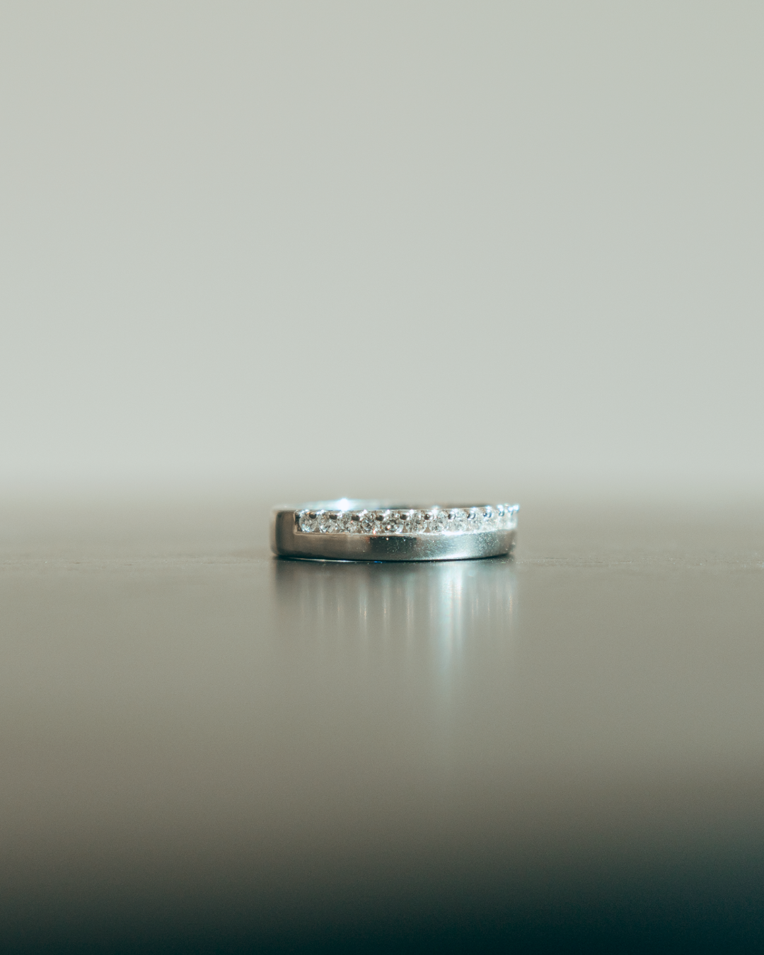 Eternity Double Diamond Ring - 14K White Gold (0.4 ct.)