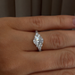 Illusion Diamond Ring - 14K White Gold (1.35 ct.)