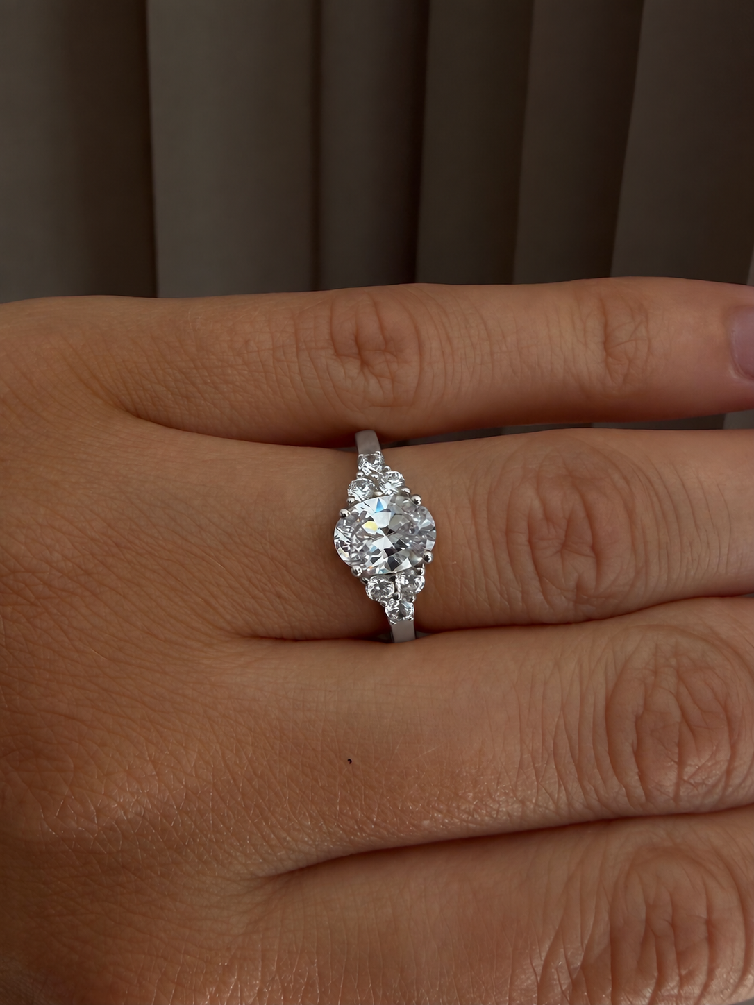 Illusion Diamond Ring - 14K White Gold (1.35 ct.)