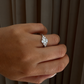 Illusion Diamond Ring - 14K White Gold (1.35 ct.)