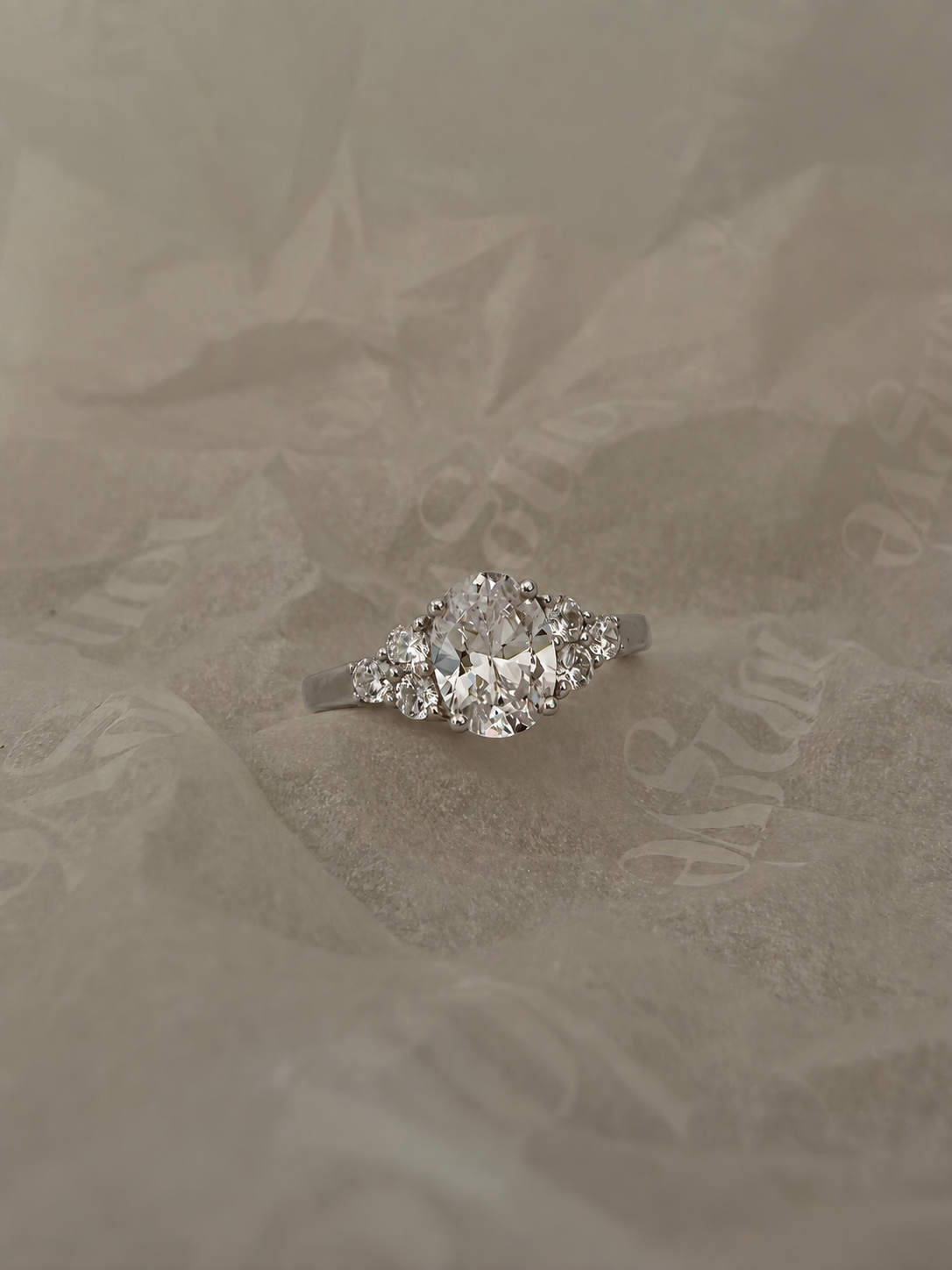 Illusion Diamond Ring - 14K White Gold (1.35 ct.)
