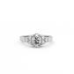 Illusion Diamond Ring - 14K White Gold (1.35 ct.)
