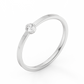 Lab-grown Diamond Solitaire Bezel Ring Small (0.06 ct.)