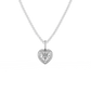 Heart Diamond Pendant - 14K White Gold (0.55 ct.)