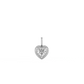 Heart Diamond Pendant - 14K White Gold (0.55 ct.)