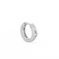 Ribbed Pear Lab-grown Diamond Hoops - 14K White Gold (0.20 ct.) | Pair