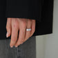 Oval Trilogy Diamond Ring - 14K White Gold (1.7 ct.)