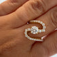 Bold Snake Solitaire Lab-grown Diamond Ring - 14K Yellow Gold (1.02 ct.)