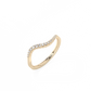 Little Wave Diamond Ring - 14K Yellow Gold (0.13 ct.)