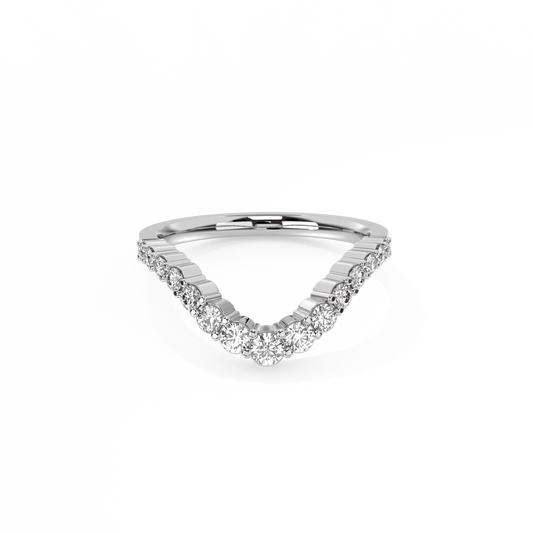 Valley Lab-grown Diamond Ring - 14K White Gold (0.57 ct.)