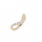 Valley Diamond Ring - 14K Yellow Gold (0.57 ct.)