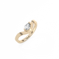 Pear Diamond Ring - 14K Yellow Gold (0.45 ct.)