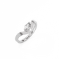 Pear diamond ring 14K Gold (0.45 ct.)