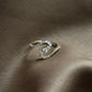 Snail solitaire diamond ring 14K Gold (0.50 ct.)